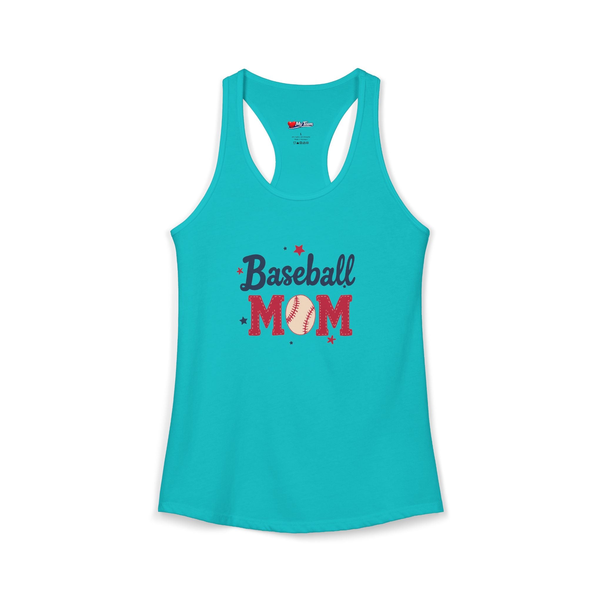 Baseball Mom Tank- Women's Ideal Racerback Tank