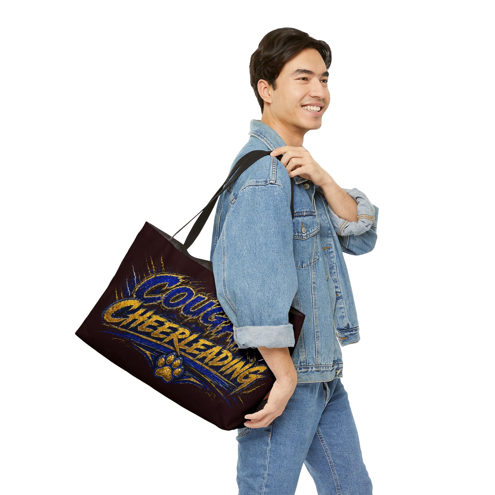 Cougar Cheerleading Weekender Tote Bag – Athletic Spirit Gym & Game Day Carryall