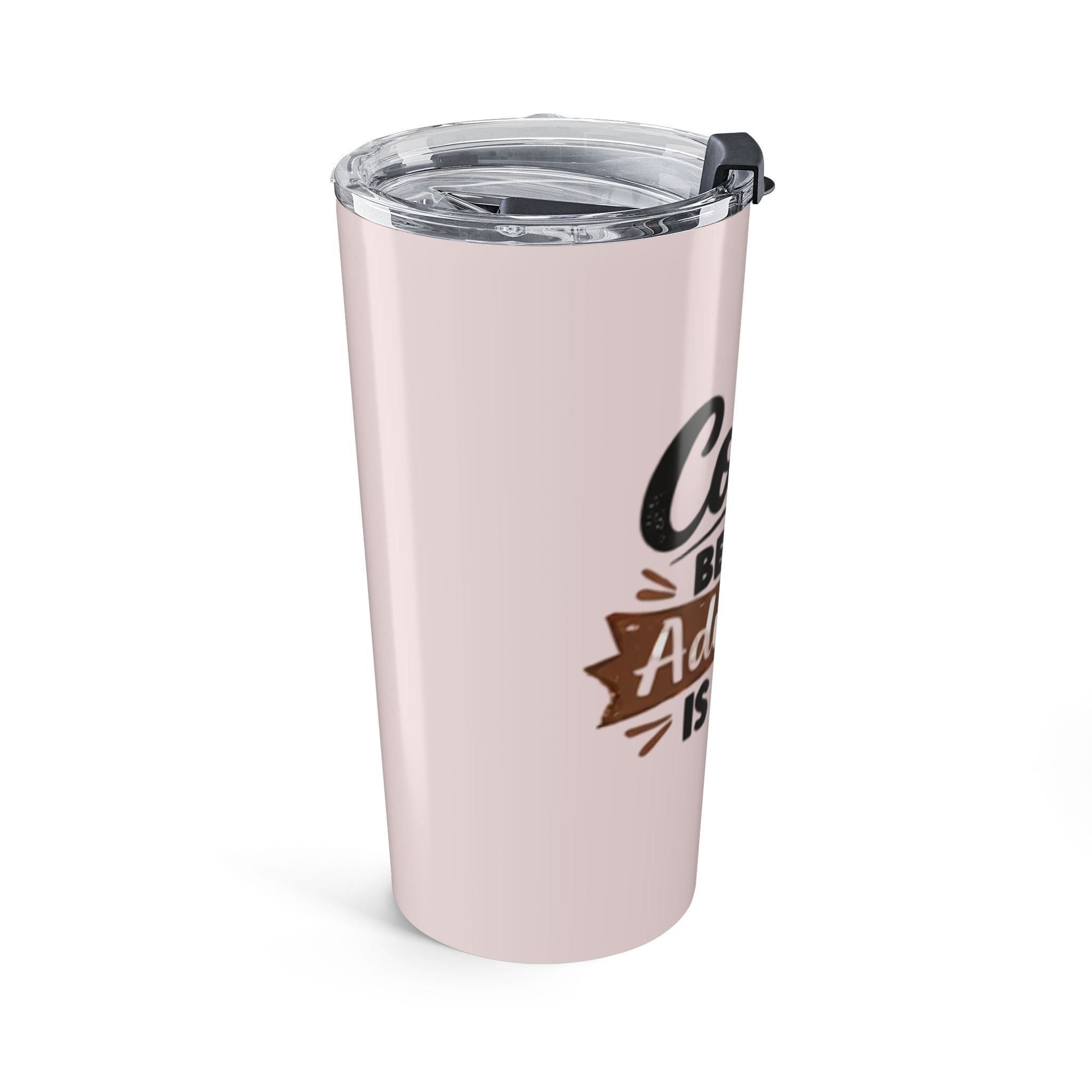 Coffee Because Adulting Is Hard 20oz Tumbler – Insulated Travel Cup for Coffee Lovers