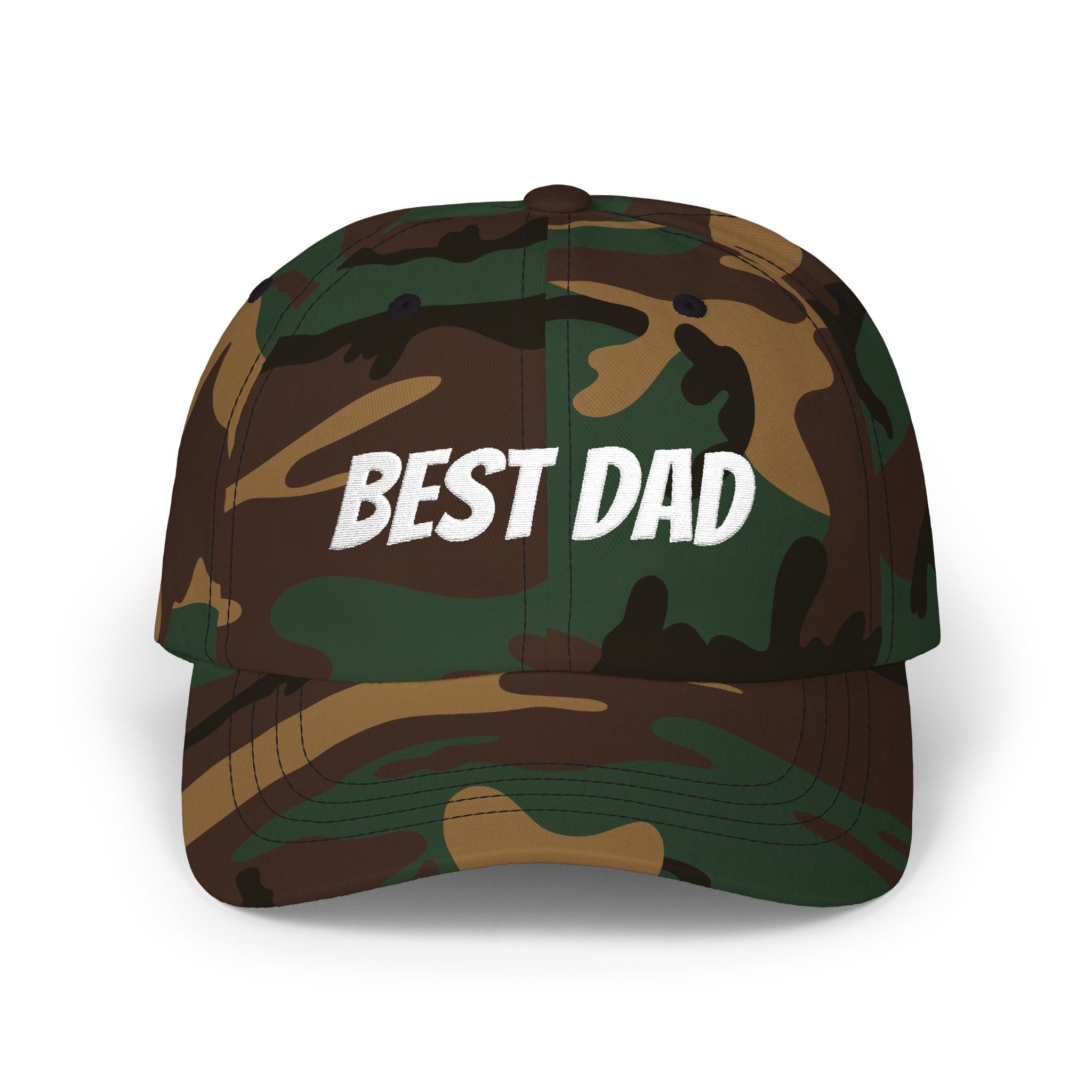 Best Dad Cap - Classic 'BEST DAD' Embroidered Baseball Hat for Father's Day & Gifts
