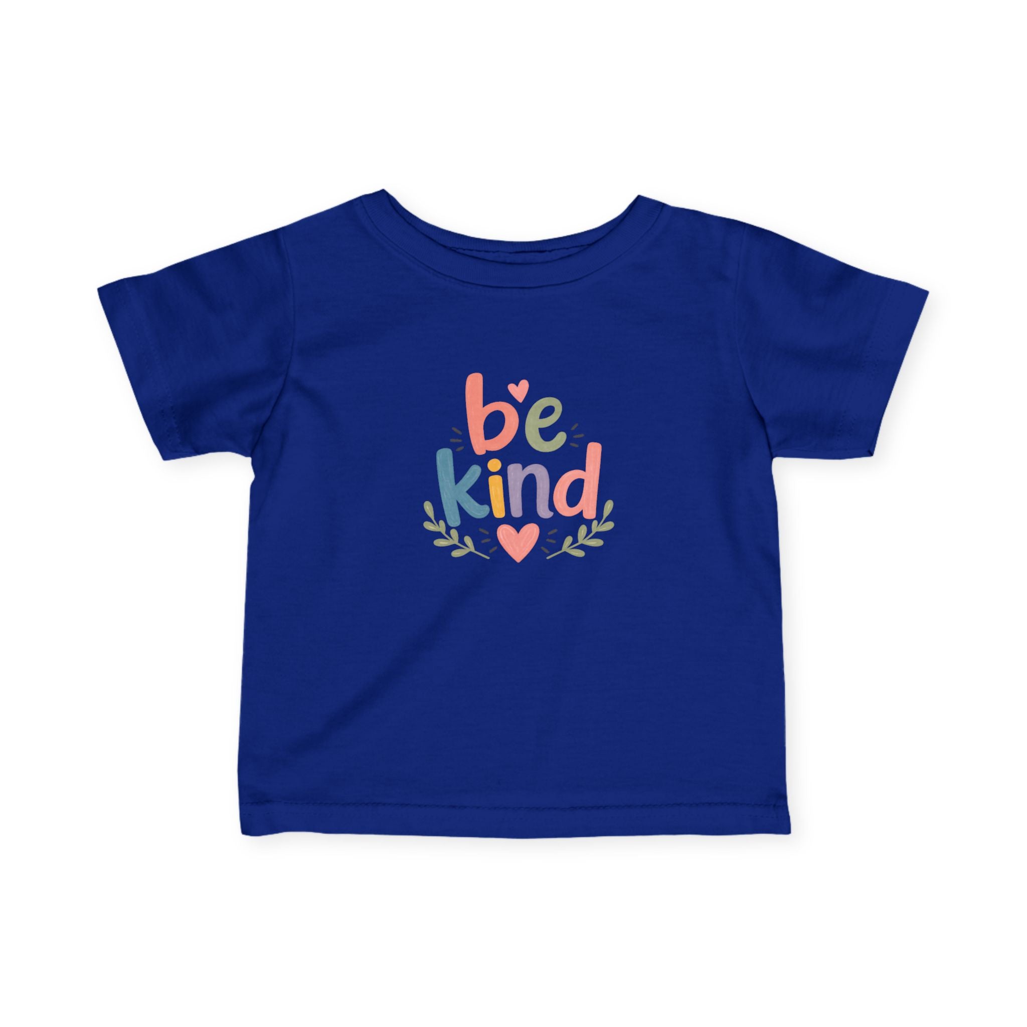 Be Kind Infant Tee — Cute Pastel Baby T-Shirt with 'Be Kind' Design
