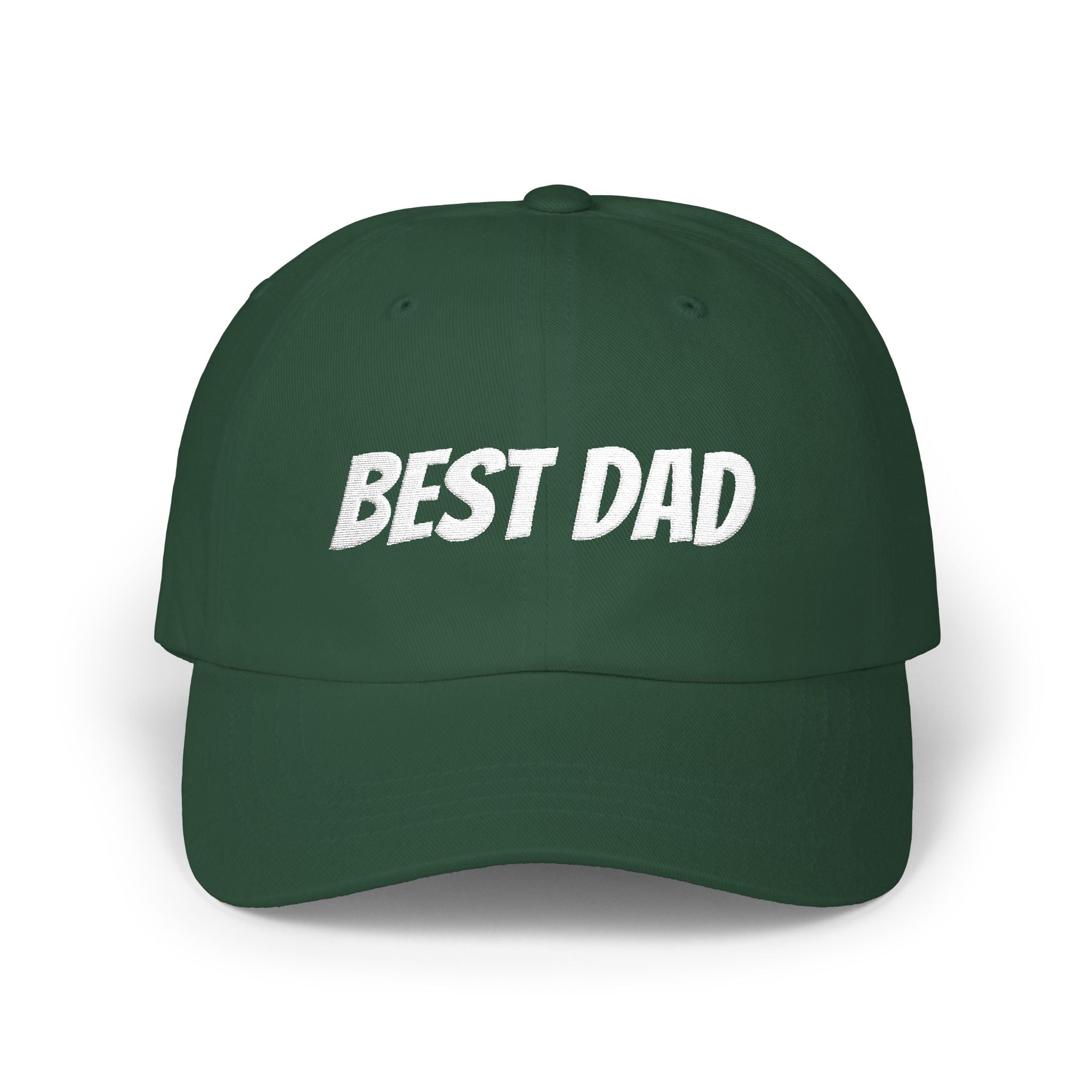 Best Dad Cap - Classic 'BEST DAD' Embroidered Baseball Hat for Father's Day & Gifts