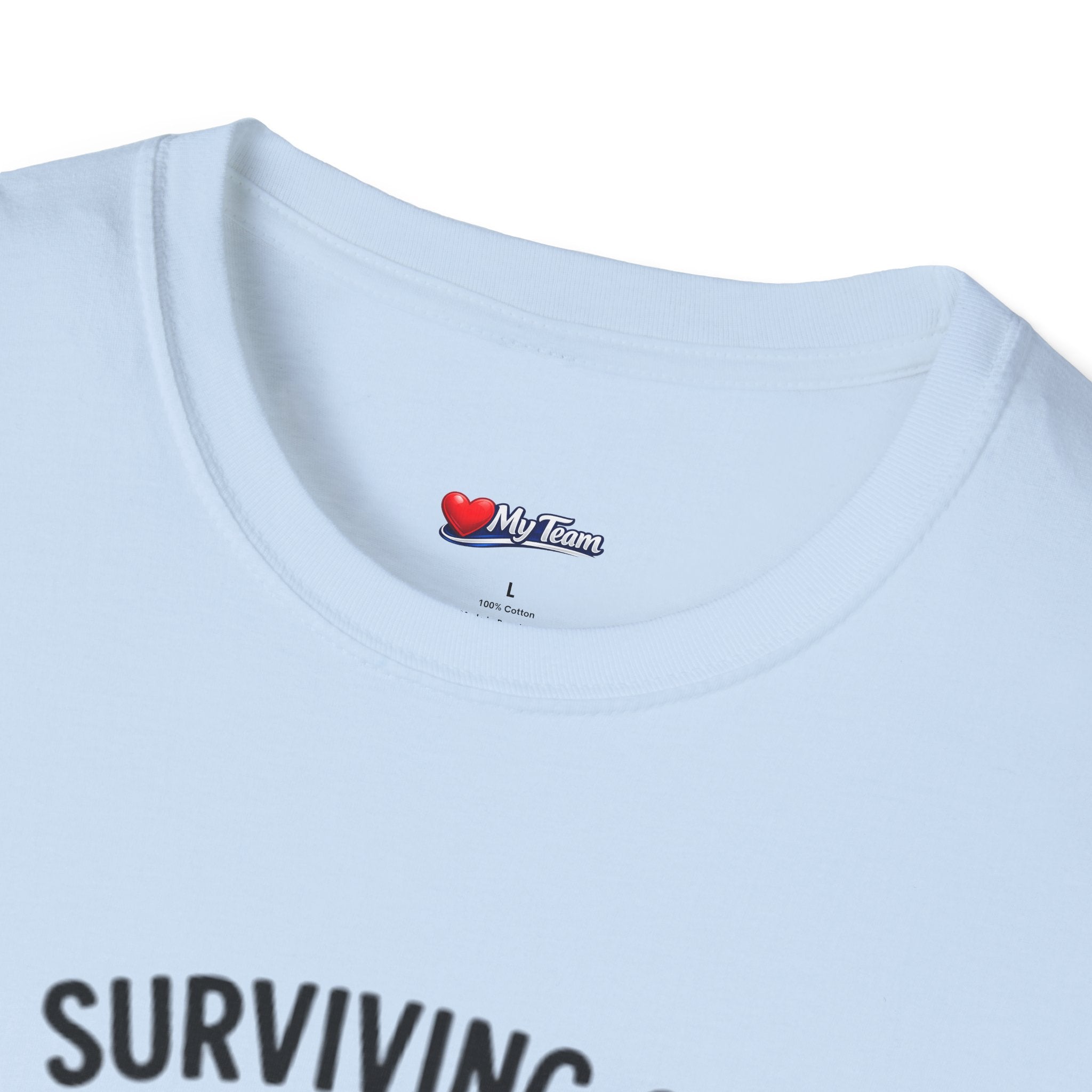 Coffee & Anxiety T-Shirt — "Surviving on Coffee & Anxiety" Cute Coffee Graphic Tee
