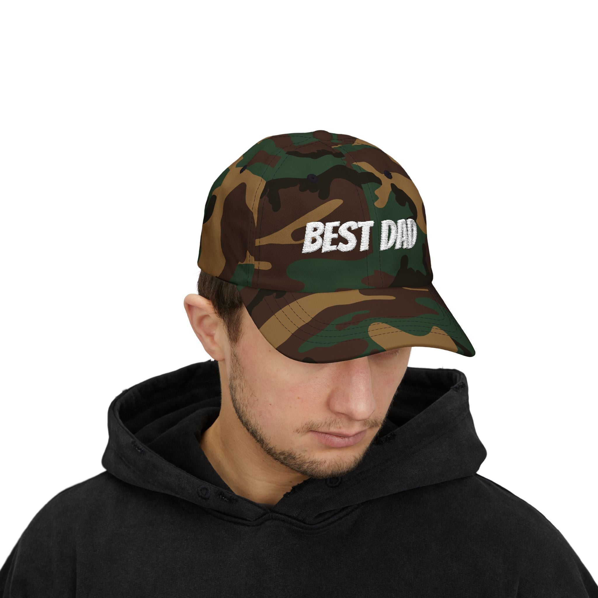 Best Dad Cap - Classic 'BEST DAD' Embroidered Baseball Hat for Father's Day & Gifts