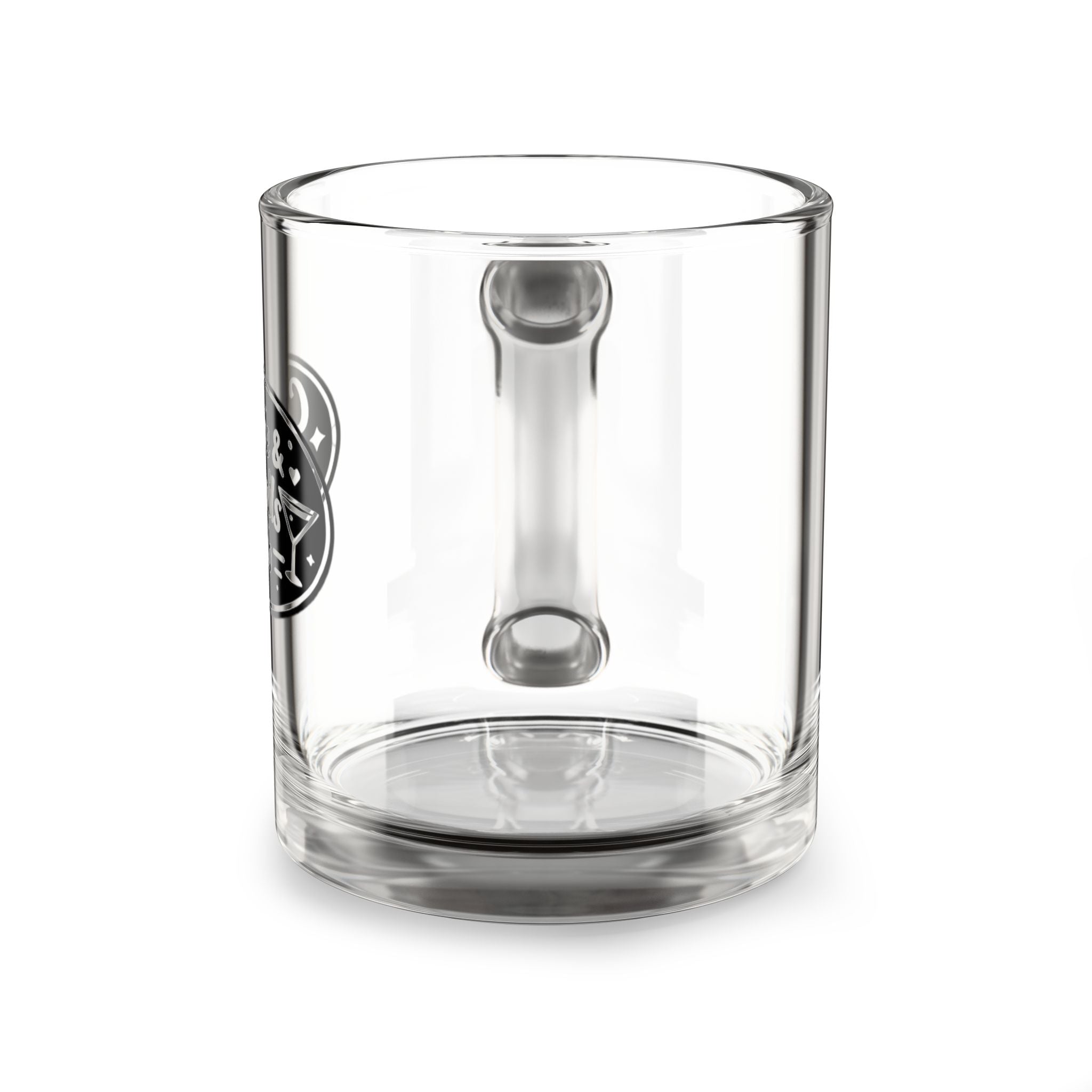 Caffeine & Cocktails Club Glass Mug | 10oz