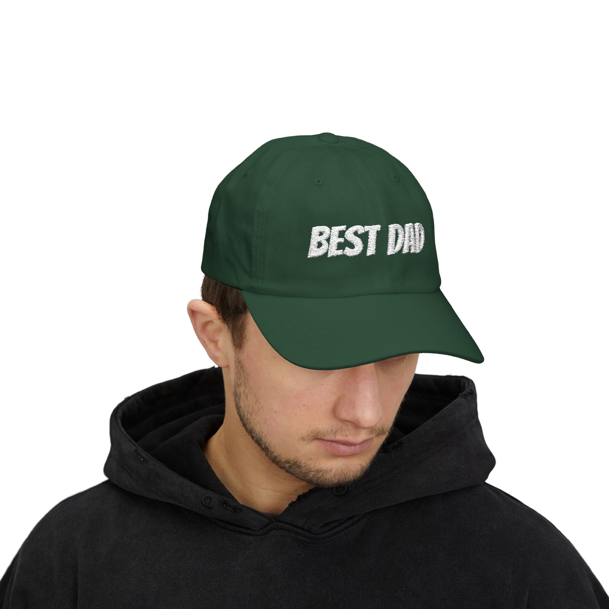 Best Dad Cap - Classic 'BEST DAD' Embroidered Baseball Hat for Father's Day & Gifts