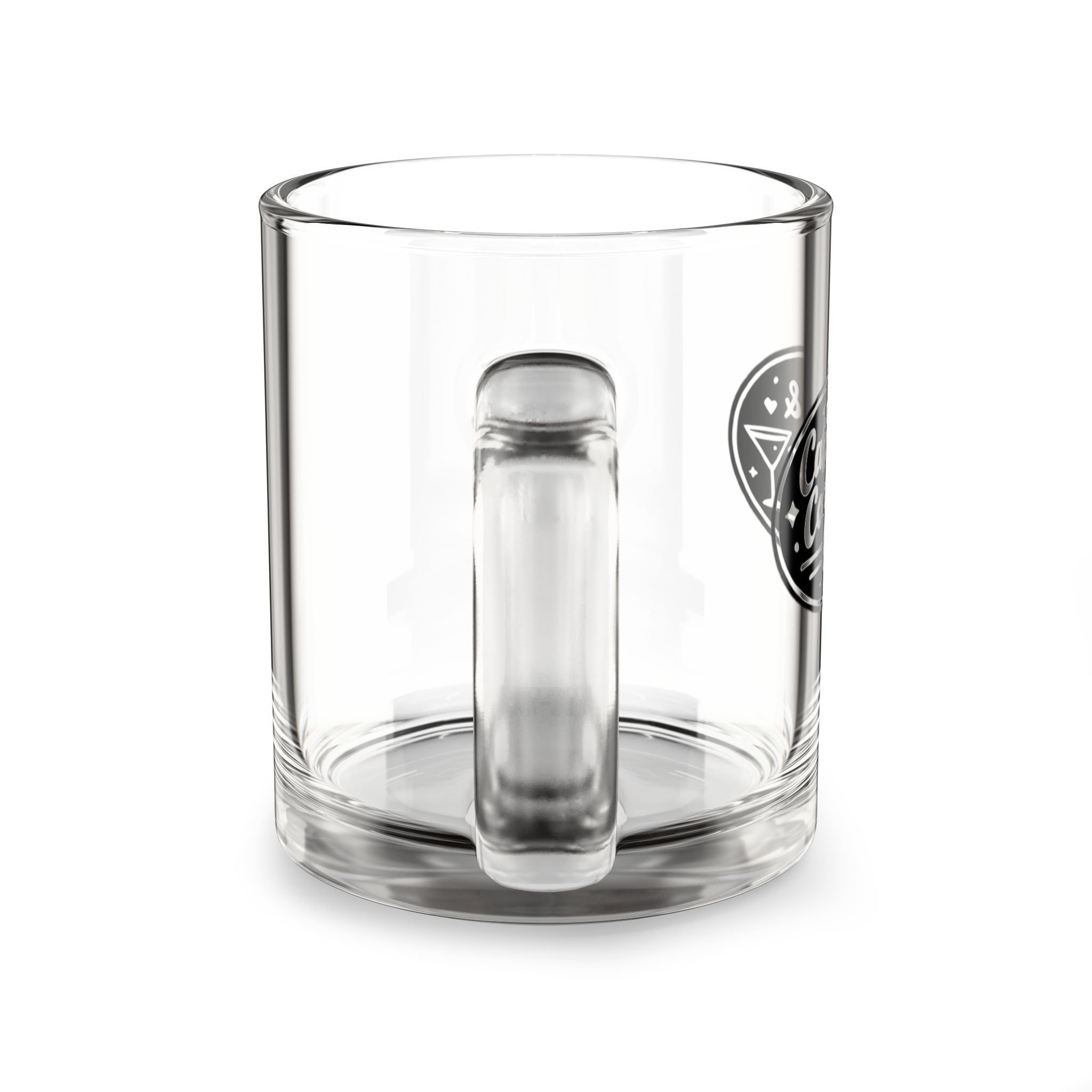 Caffeine & Cocktails Club Glass Mug | 10oz