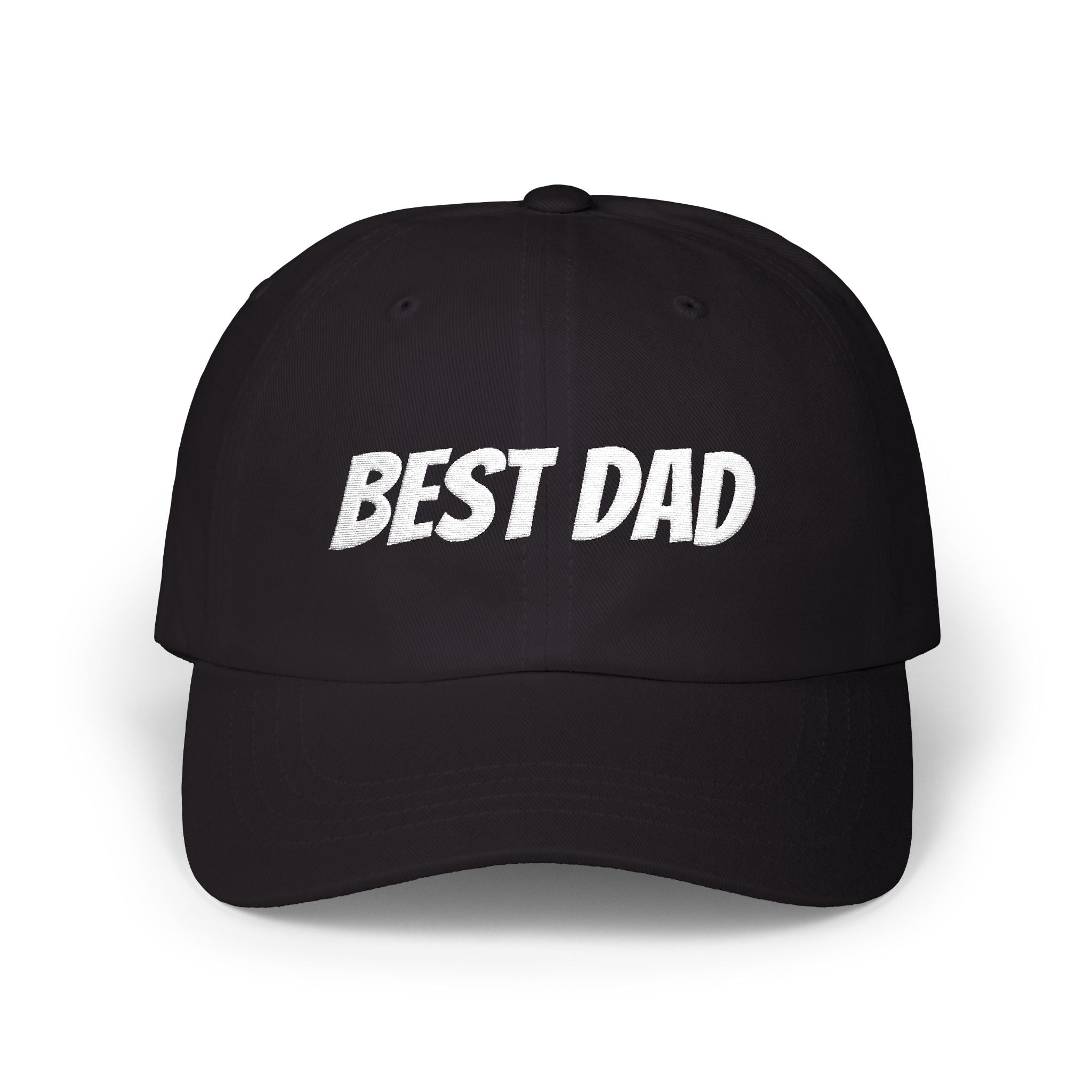 Best Dad Cap - Classic 'BEST DAD' Embroidered Baseball Hat for Father's Day & Gifts