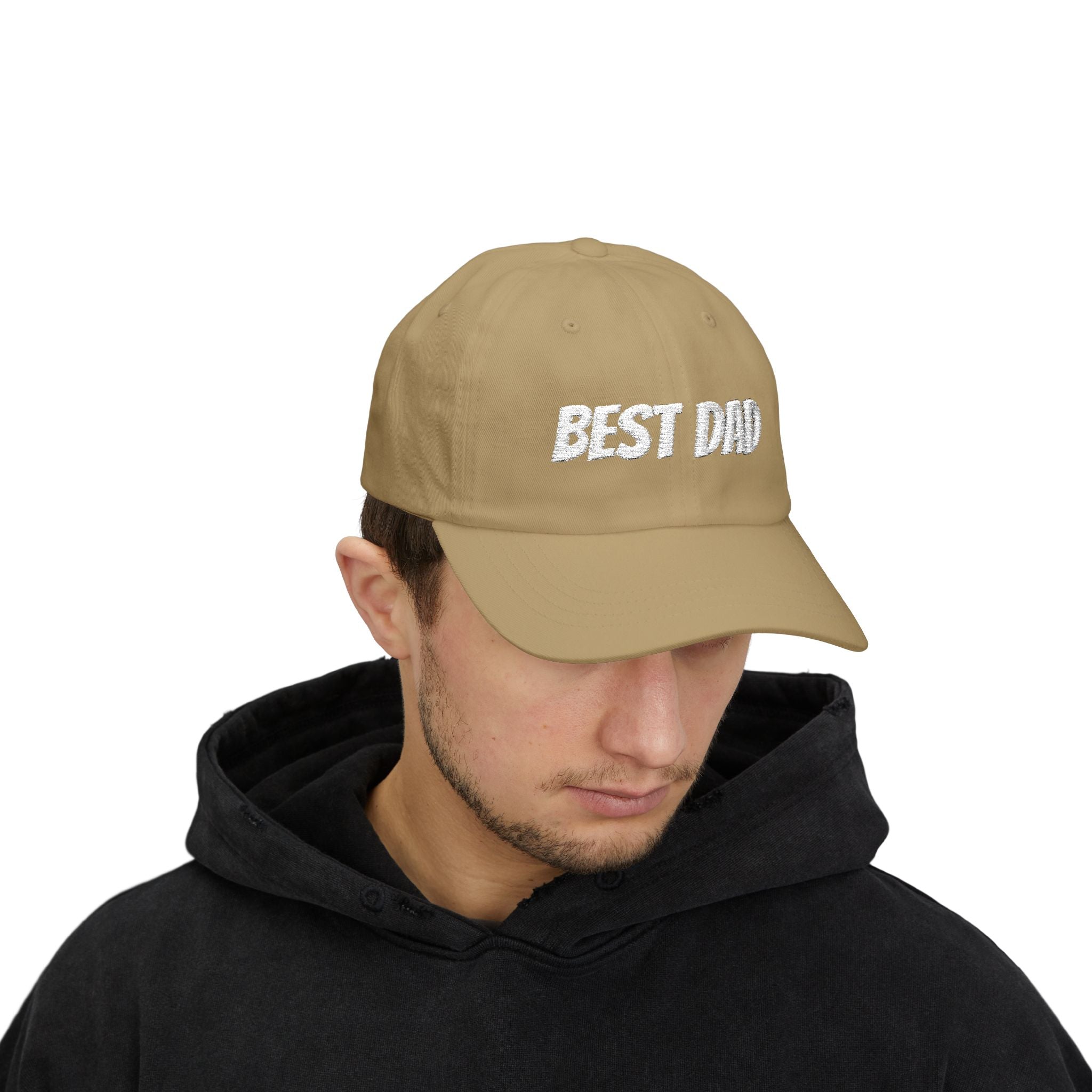 Best Dad Cap - Classic 'BEST DAD' Embroidered Baseball Hat for Father's Day & Gifts