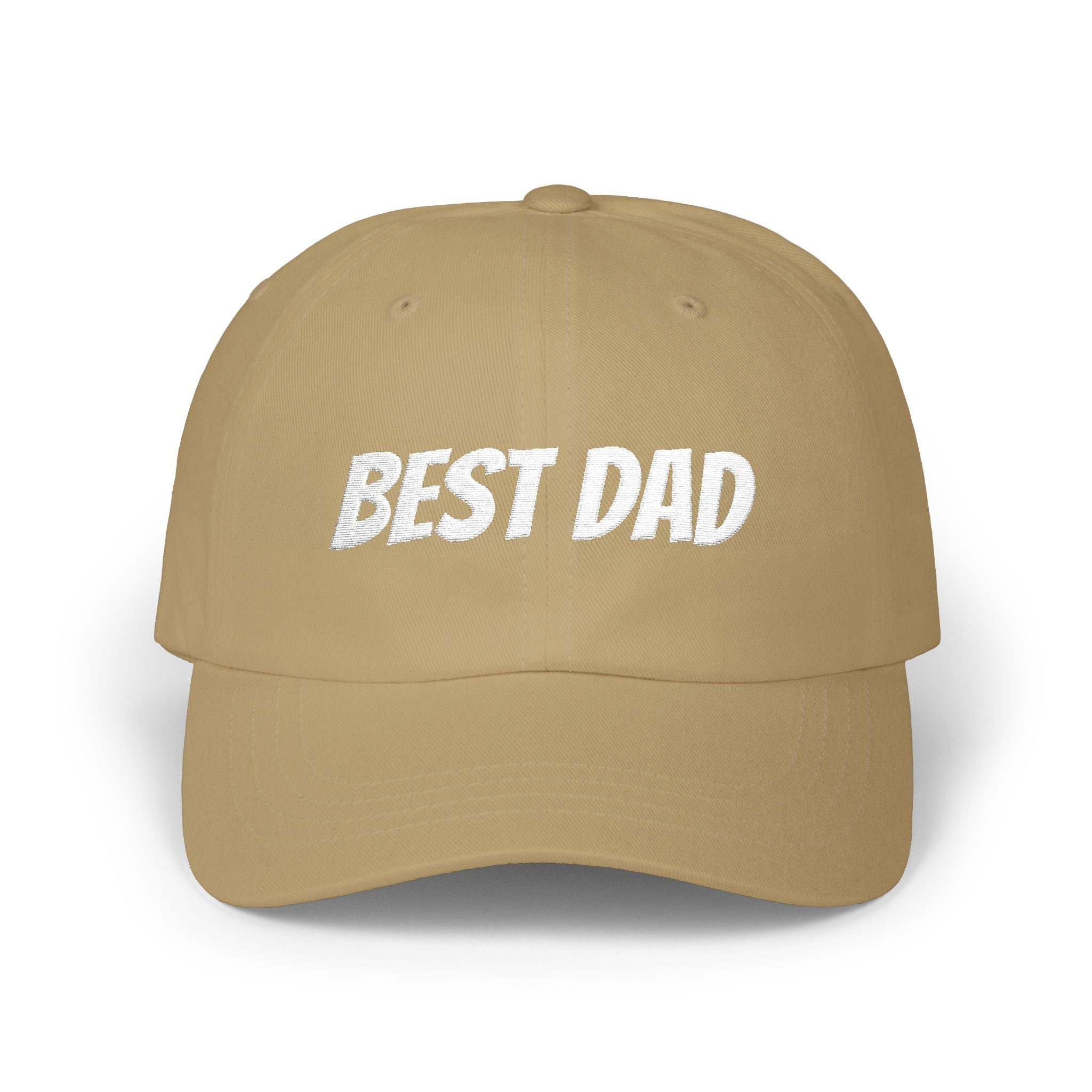 Best Dad Cap - Classic 'BEST DAD' Embroidered Baseball Hat for Father's Day & Gifts